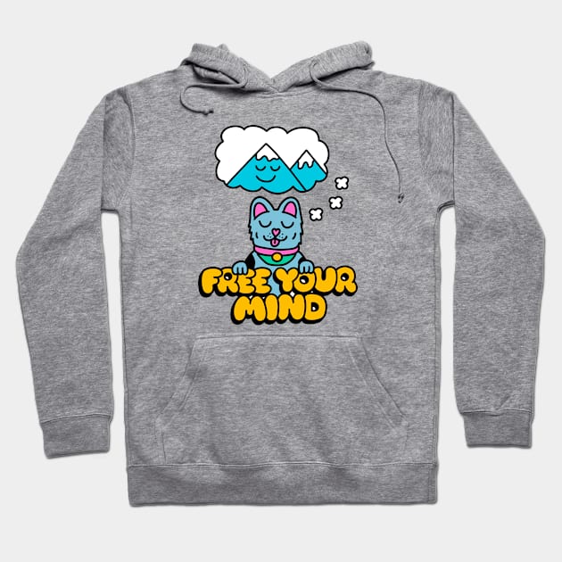 Free Your Mind Hoodie by SEXY RECORDS